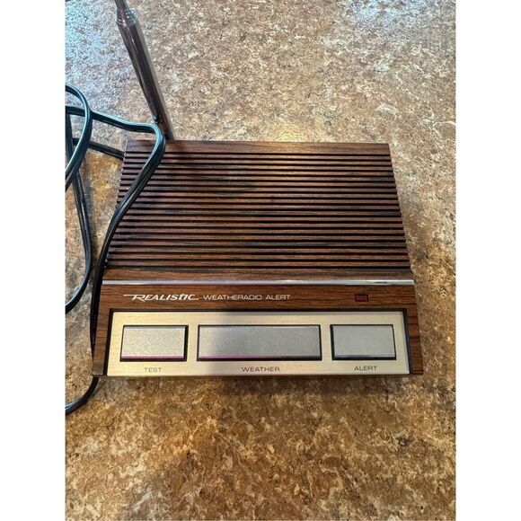 Vintage realistic weather radio alert III - Picture 2 of 4